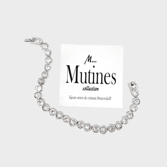 Bracelet with Swarovski Mutines crystals