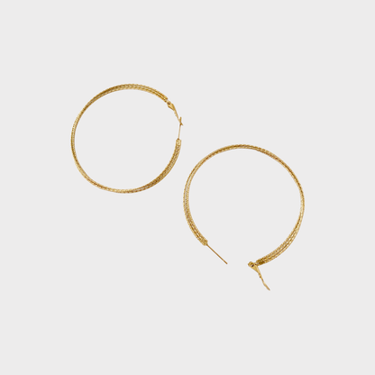 Triple hoop earrings IRL (France)