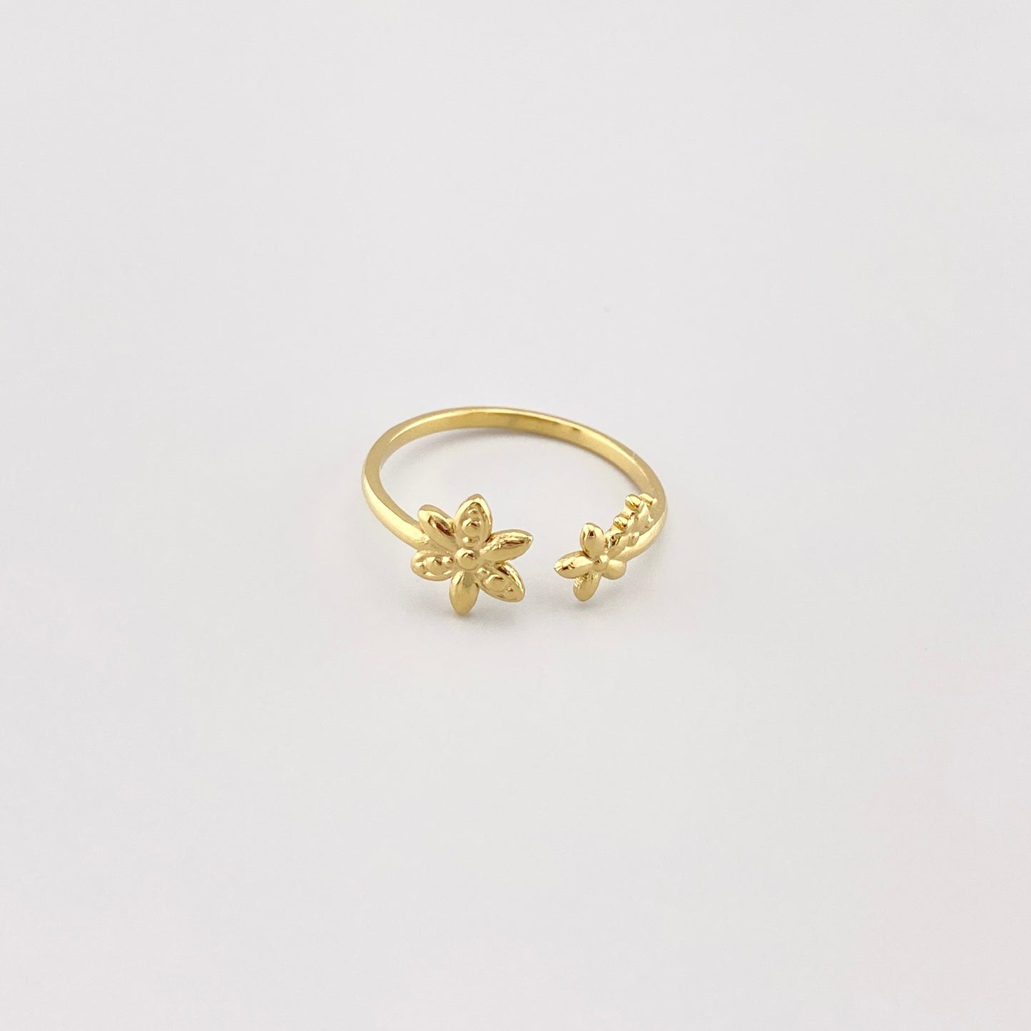 Thin ring with flowers IRL (France)