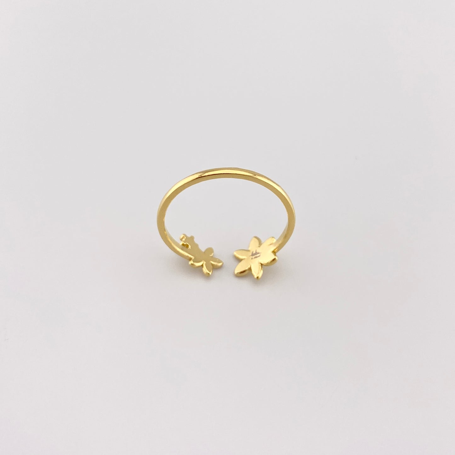 Thin ring with flowers IRL (France)