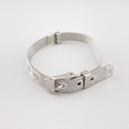 Silver belt bracelet Sonata (Spain)