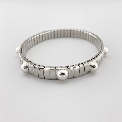 Nomination-Armband mit Sternanhänger und polierter Edelstahloberfläche